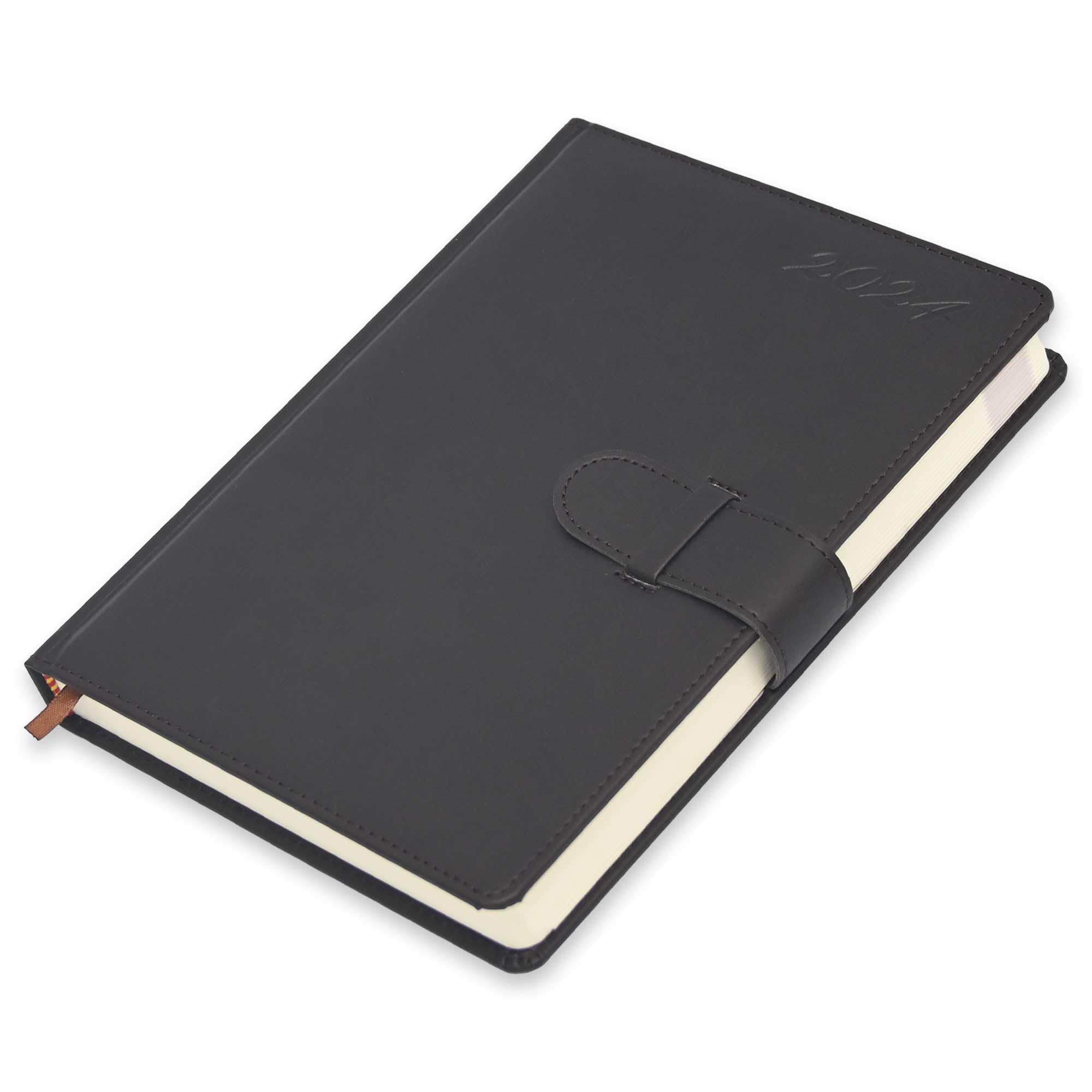 FIS Agenda Diary 2024 (English) Dark Brown - FSDI75E24DBR