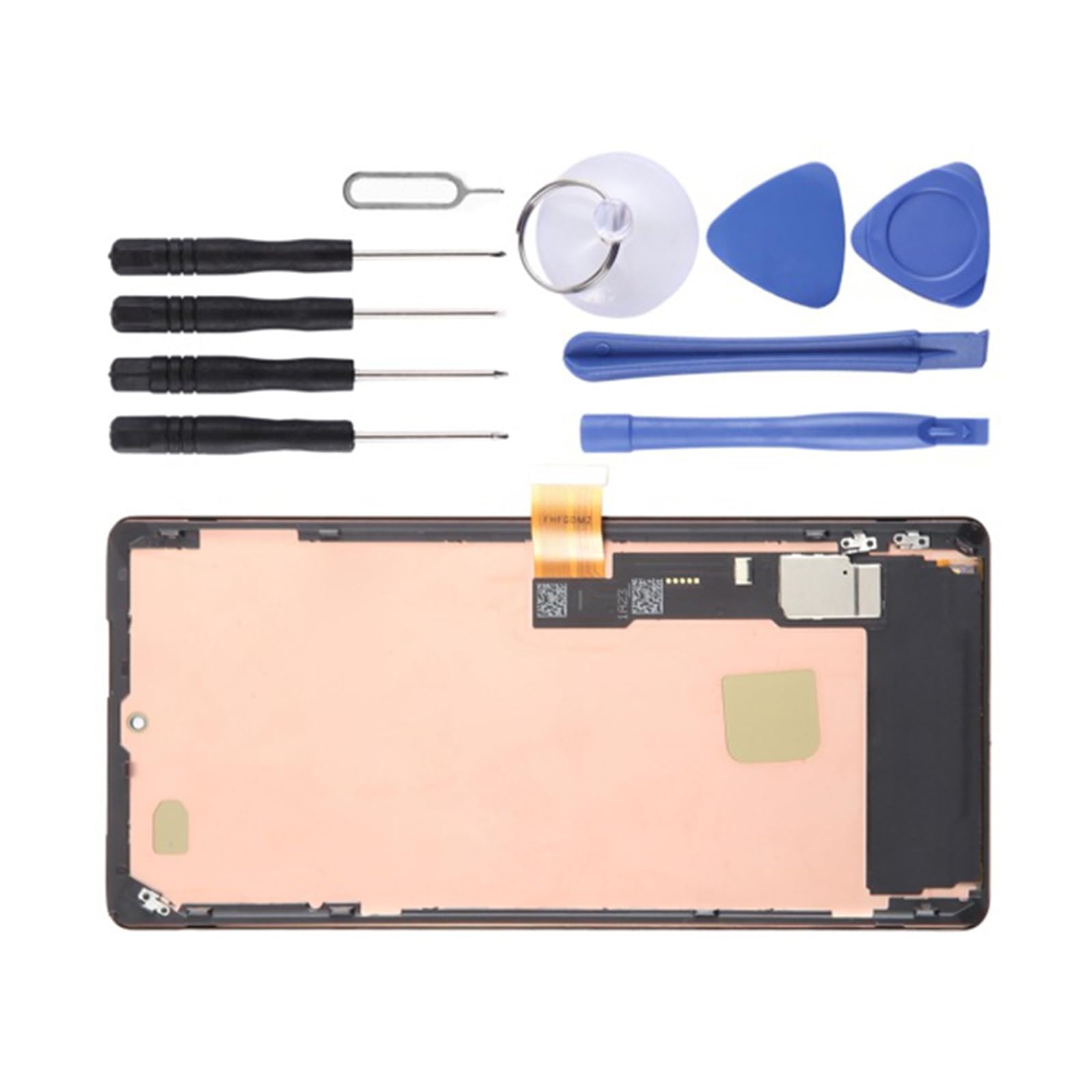 Antiglare Touch Digitizer Assembly Alta Resistenza agli Impatti Funzionamento Liscio Adatto per Smartphone Gioco e Scorrimento LCD Touch Display Assemblea Schermo con Telaio