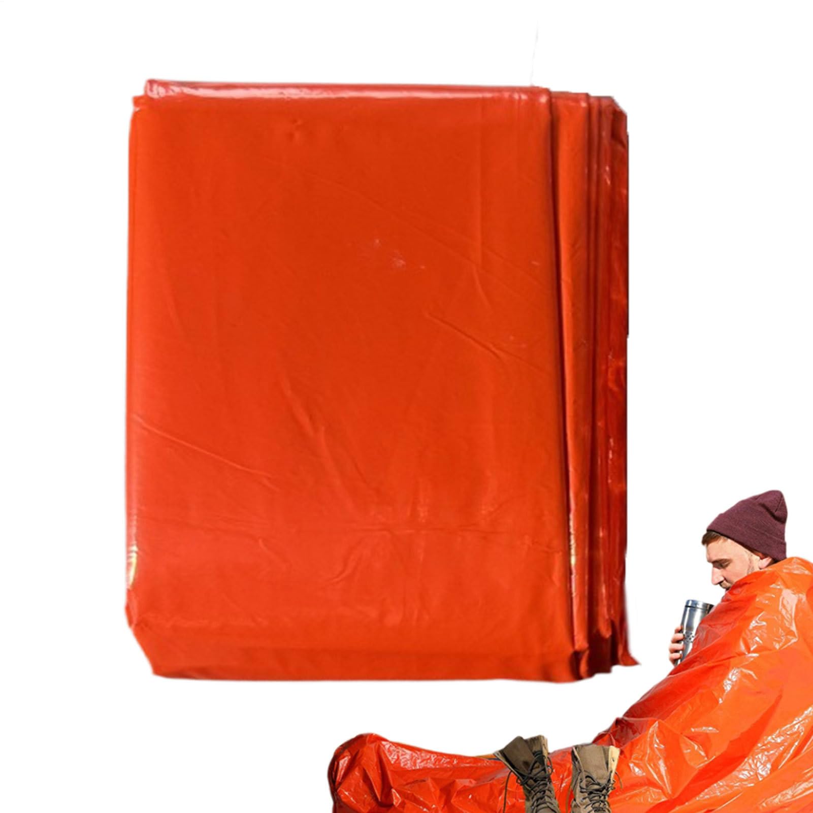 Survival Sleeping Bags for Adults Thermal Portable Waterproof Rescue