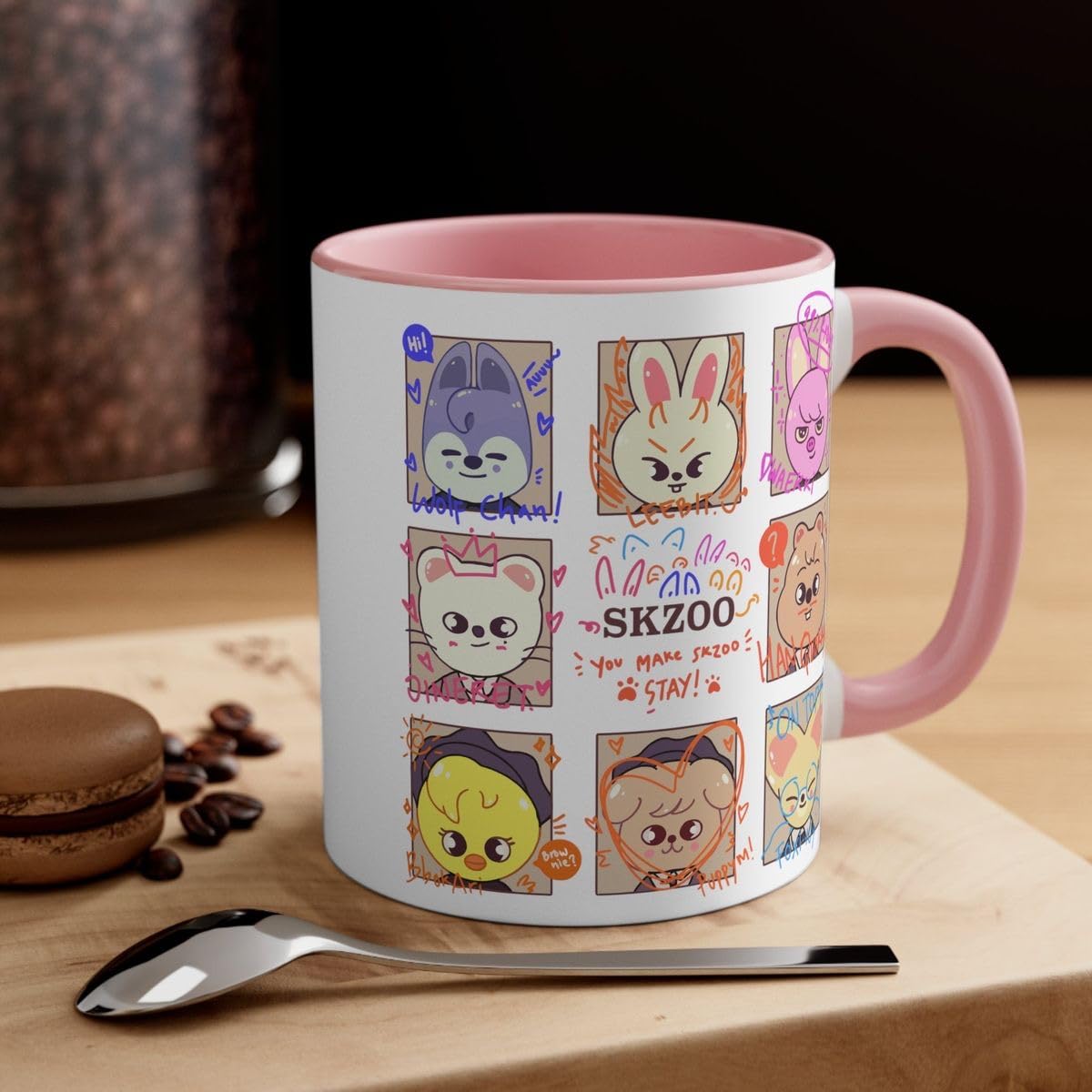 CRAFT MANIACS Stray Kids Art Printed 330 ML Designer Stylish Colored Inner & Rim Tea/Coffee Mug Microwave & Dishwasher Safe (Type 13) (B0D9XZF41L) Amazon Price History, Amazon Price Tracker