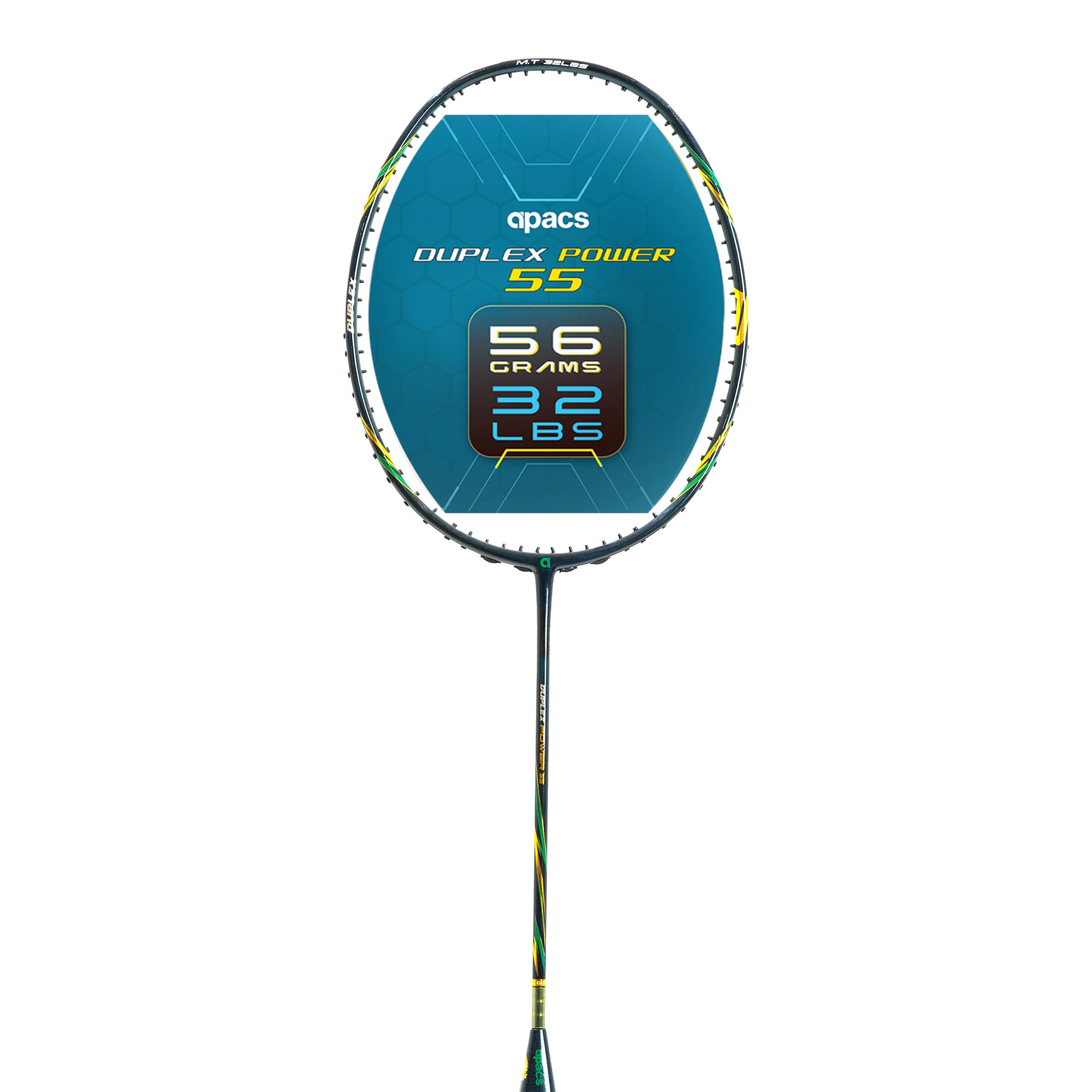 Buy Apacs Duplex Power 55 (56G | World's Lightest | 32LBS | Copper