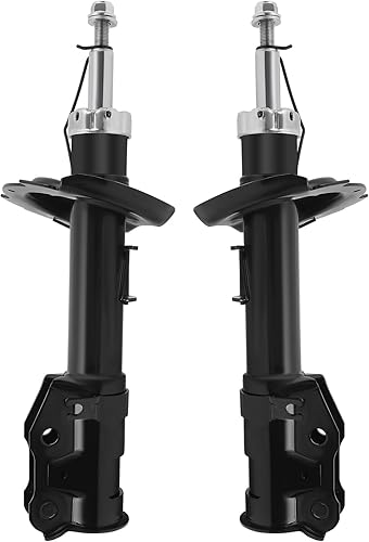 Amortiguadores delanteros para Mazda, OCPTY Amortiguadores para Mazda se adapta a 2011 2012 2013 2014 para Mazda 2 Amortiguadores de repuesto