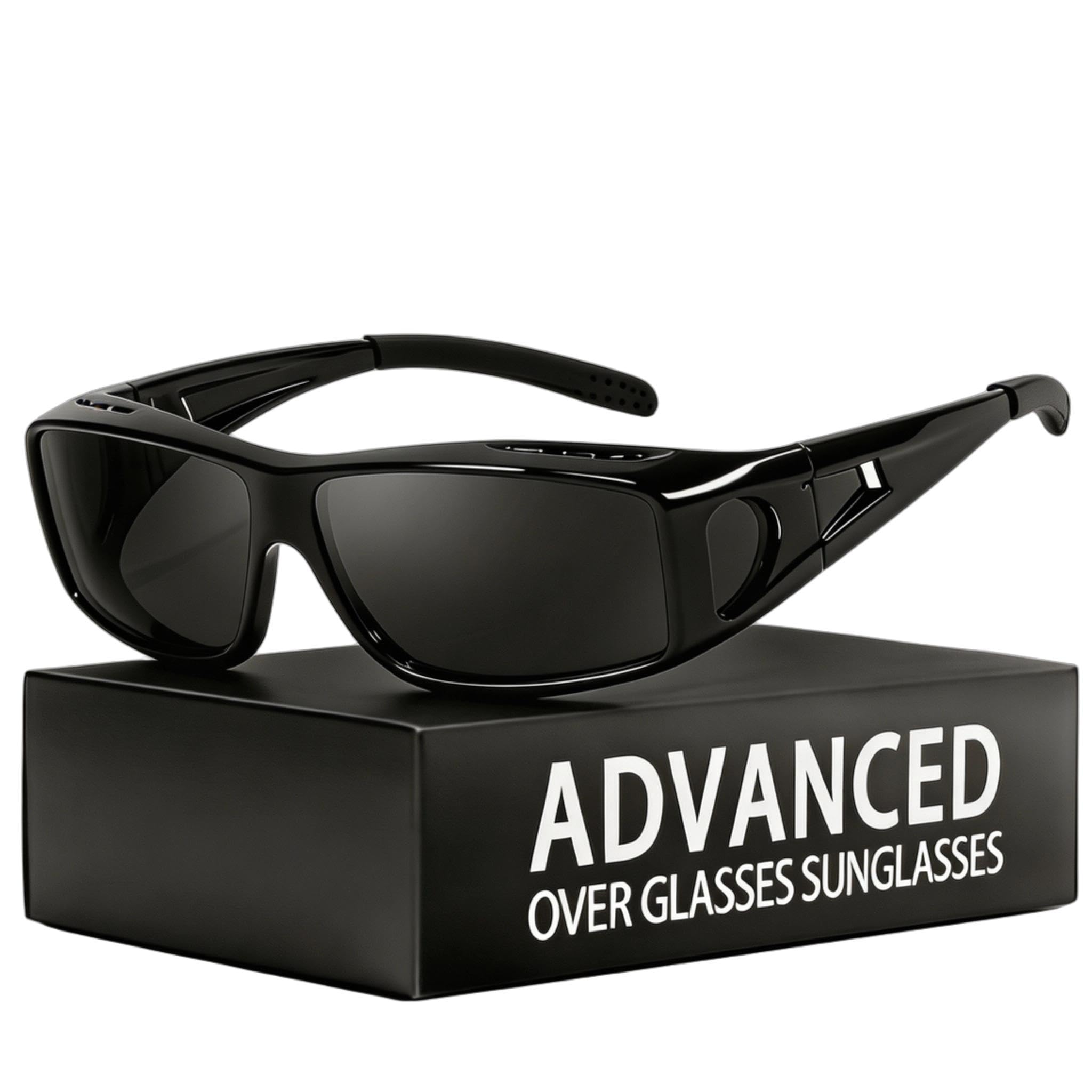 Myiaur Überzieh Sonnenbrille für Herren Damen Polarisierte UV400 Schutz | Sonnenbrille für Brillenträger, Geeignet für Autofahren, Angeln & Outdoor