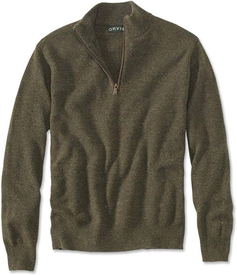 Orvis Men's Merino Donegal Quarter-Zip