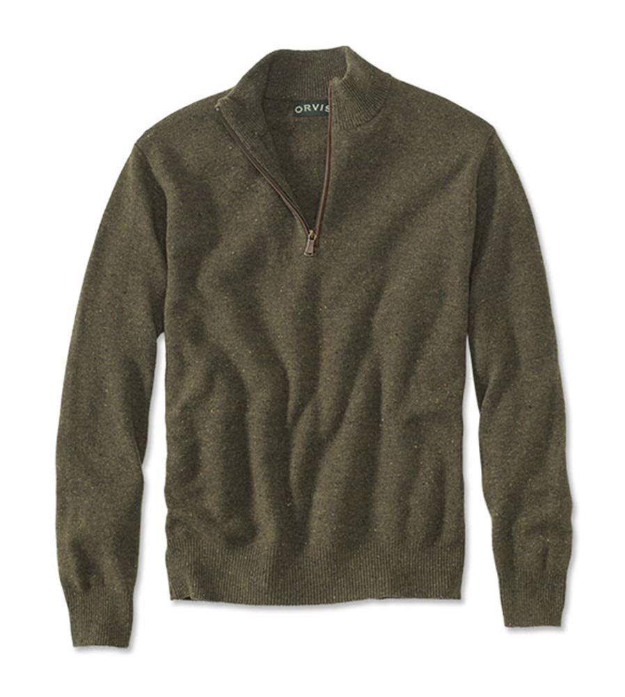 Orvis Men's Merino Donegal Quarter-Zip