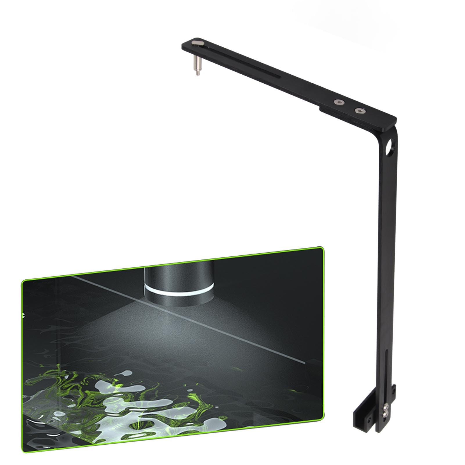 Staffa Regolabile Per Luce Acquario In Lega Alluminio - Supporto Sospensione Per Lampade - Foto 5