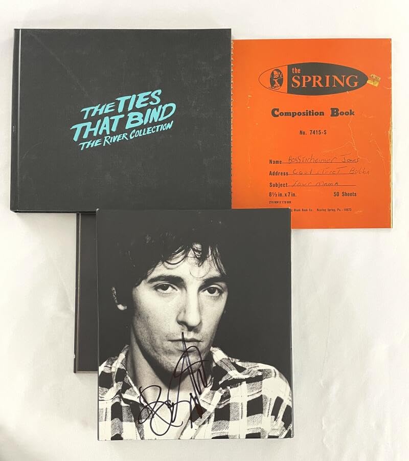Bruce Springsteen Signed Autograph The River Collection CD Boxed
