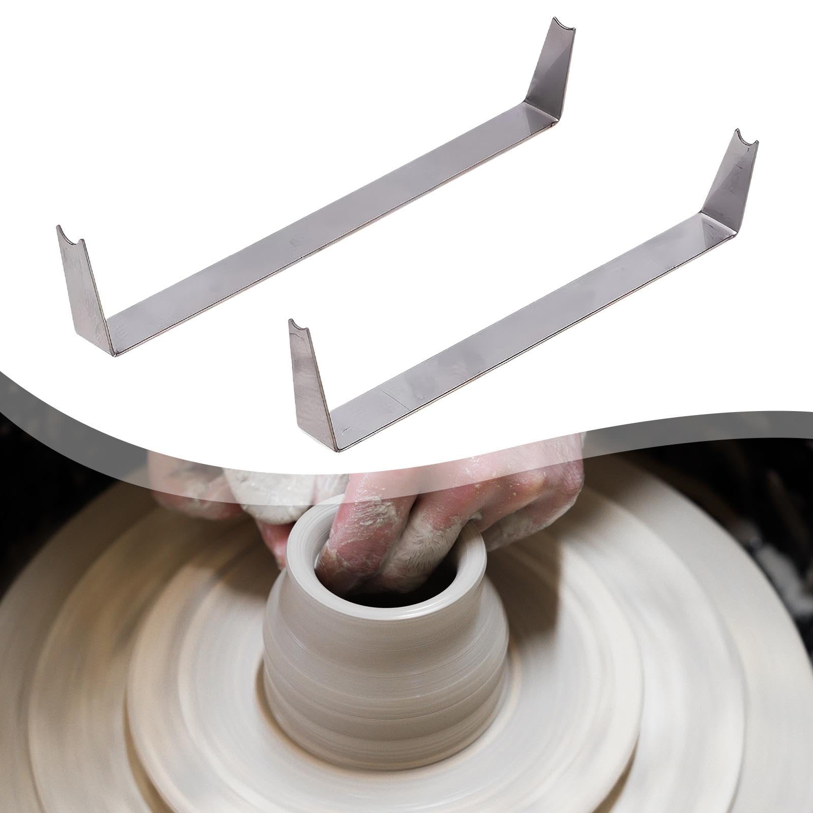 Amazon.co.jp: Hailong Ming 陶器トリミングツール 2個 プロ向け