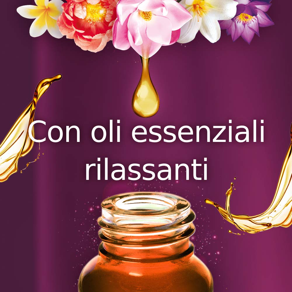 Vernel Aromatherapy Voglia di Maldive, Ammorbidente Lavatrice Concentrato, Sensazione di Profumo come appena lavato, 8 x 46 lavaggi, totale 368 lavaggi