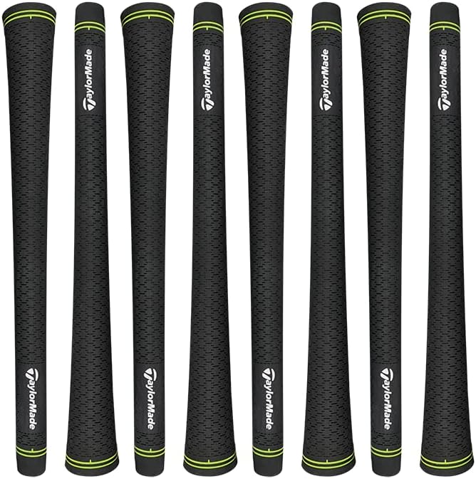 8 Grip Set of TaylorMade Lamkin Green Grip