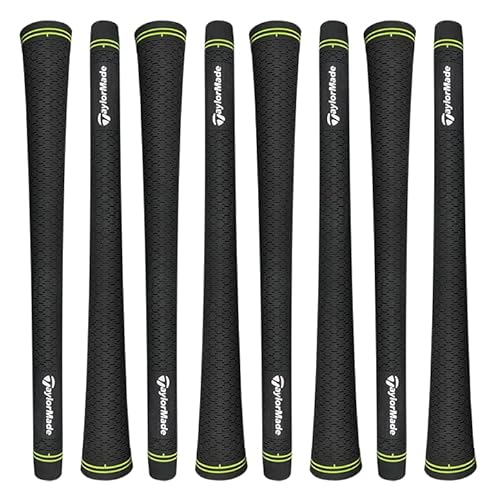 8 Grip Set of TaylorMade Lamkin Green Grip