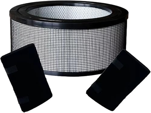 Miniatura 7 de Filtro HEPA HPA830 de repuesto H13 para purificador de aire Honeywell HPA830W, número de pieza HRFJ830 (1 Hepa + 2 filtros de carbono)