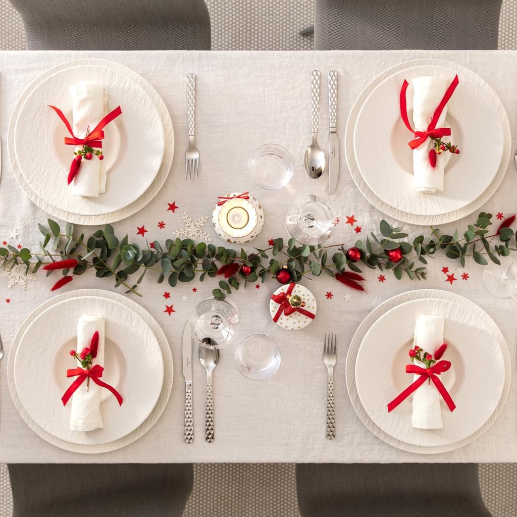 Villeroy & Boch Boston Cutlery Collection 20-Piece Flatware Set, Setting for 4, 18/10 Stainless Steel, Dishwasher Safe