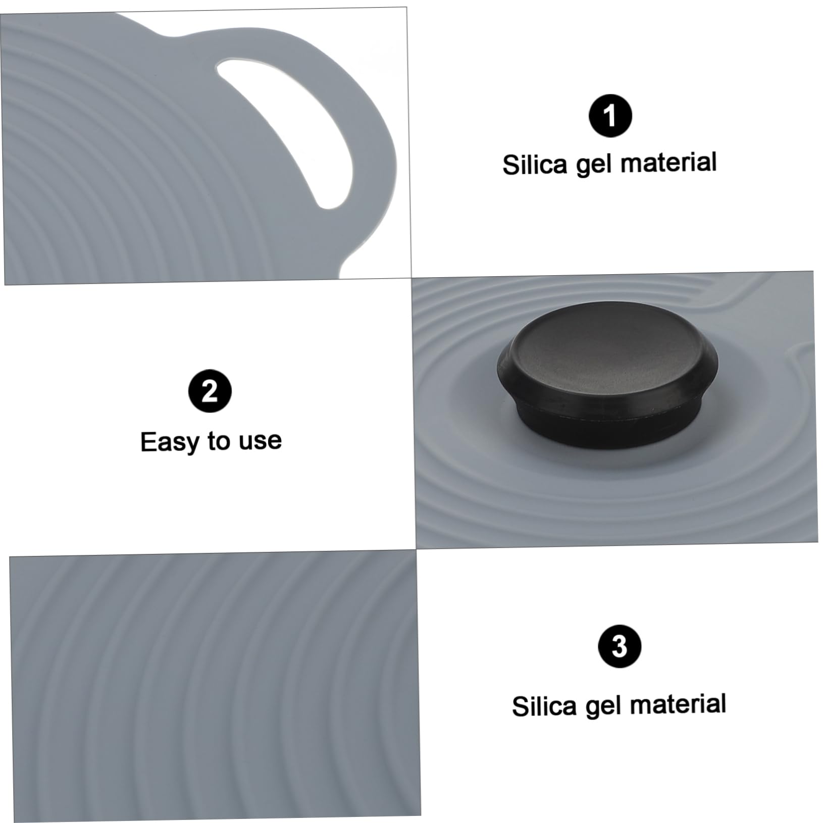 Couvercle de Casserole Silicone 1pc, la Cuisine Hermétique Réutilisable