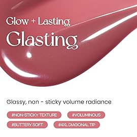 Peripera Ink Glasting Lip Gloss, Non-Sticky, Gloss Shine, 4XL Wand for Easy Application, Korean Lip Gloss, Fuller Looking Lips, Buttery Soft, Long Lasting Lip (003 CHILLING ROSY(NEW))