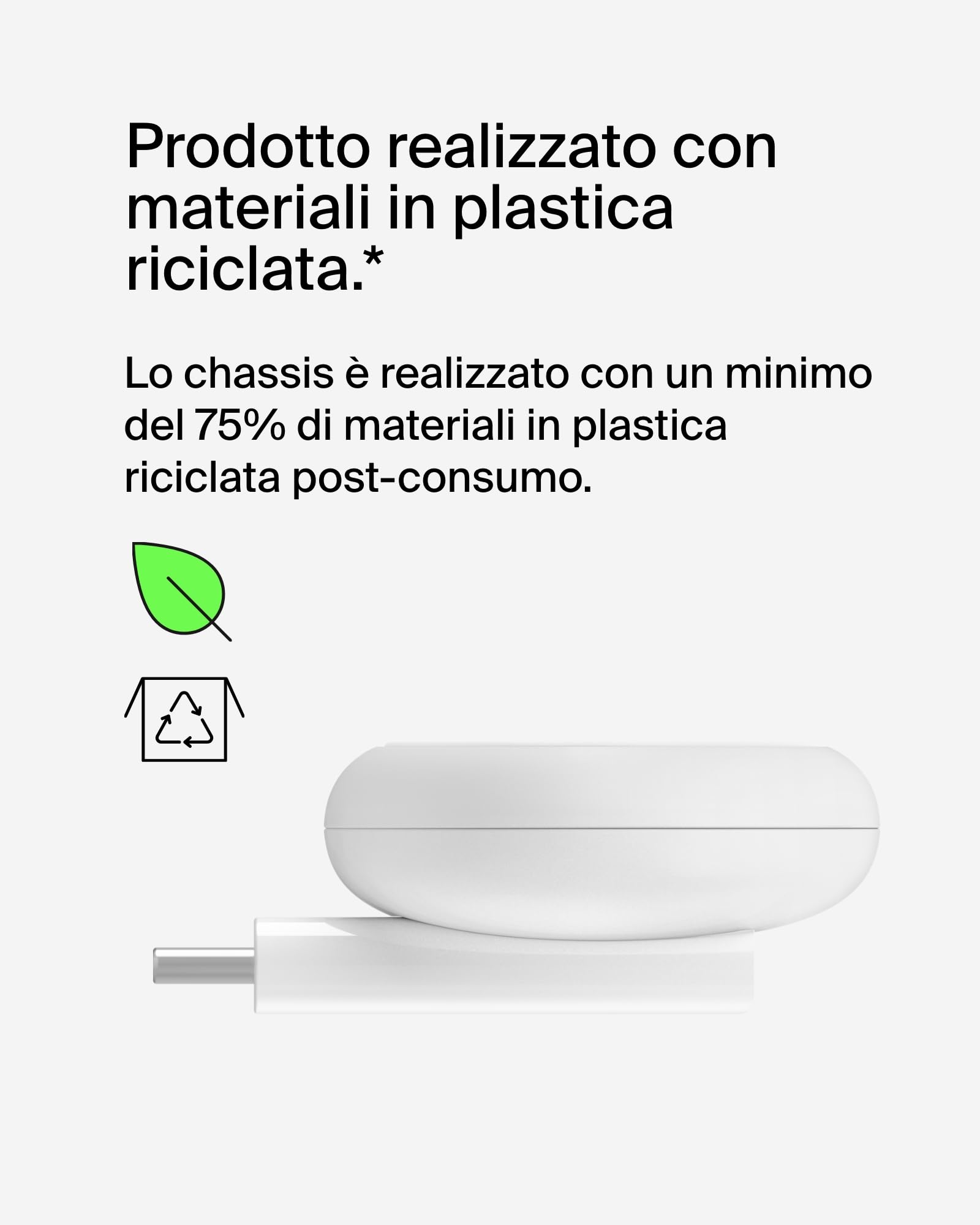 Belkin BoostCharge Caricabatteria USB-C portatile per Apple Watch, caricatore USB-C certificato MFi per Apple Watch Series 11/10/9/, Ultra e altri, compatibile con MacBook, iPhone 17 e altri - Bianco