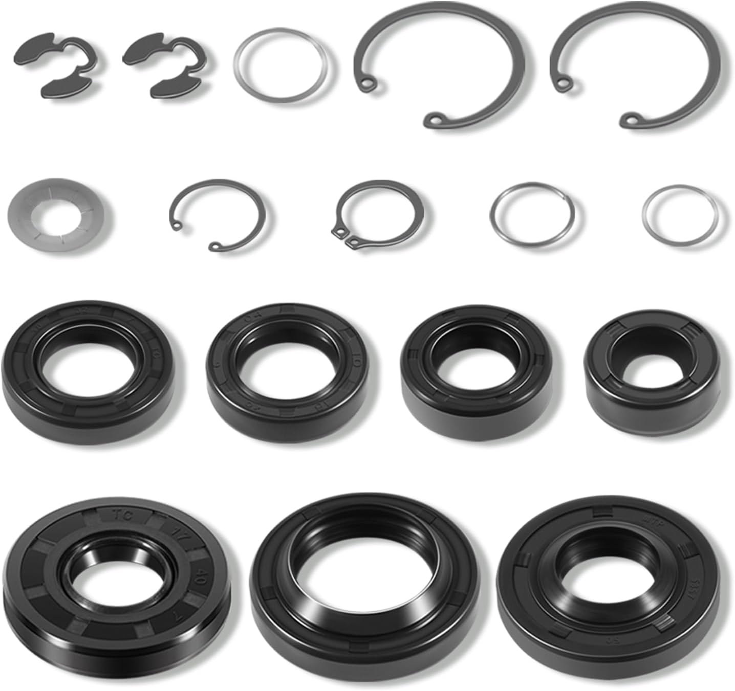 Hydro Gear Lawn Mower Seal Retaining Ring Kit – Fits ZA, ZB, ZC, ZD, ZT-2200