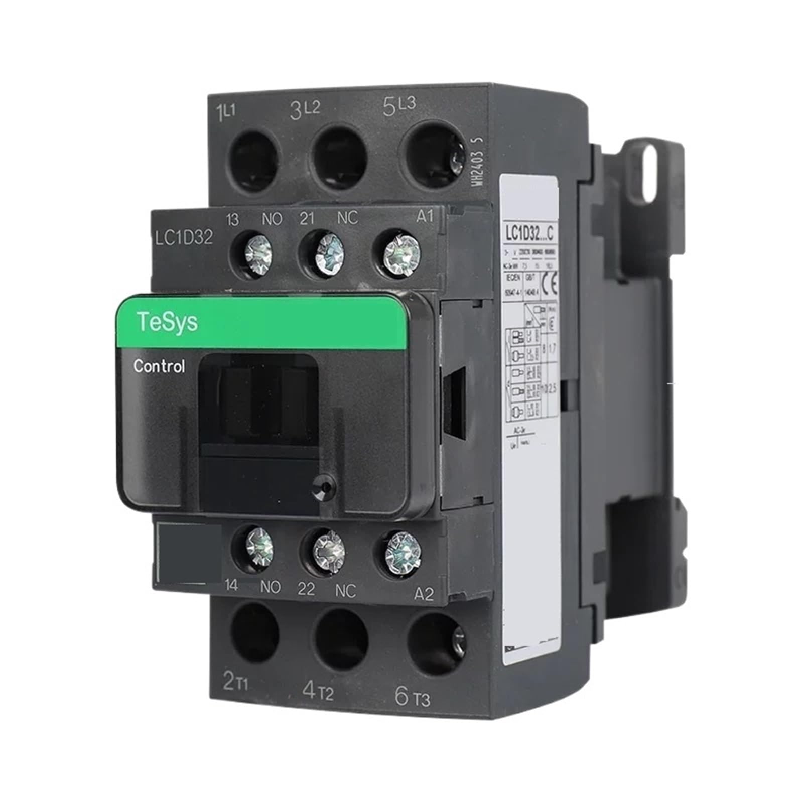 RCGKNNMUZ 1pcs Lc1D32M7C Q7C F7C Cc7C E7C B7C Ac24V Ac48V Ac36V Ac110V Ac220V Ac380V Ac Contactor(Lc1d32f7c (Ac110v))