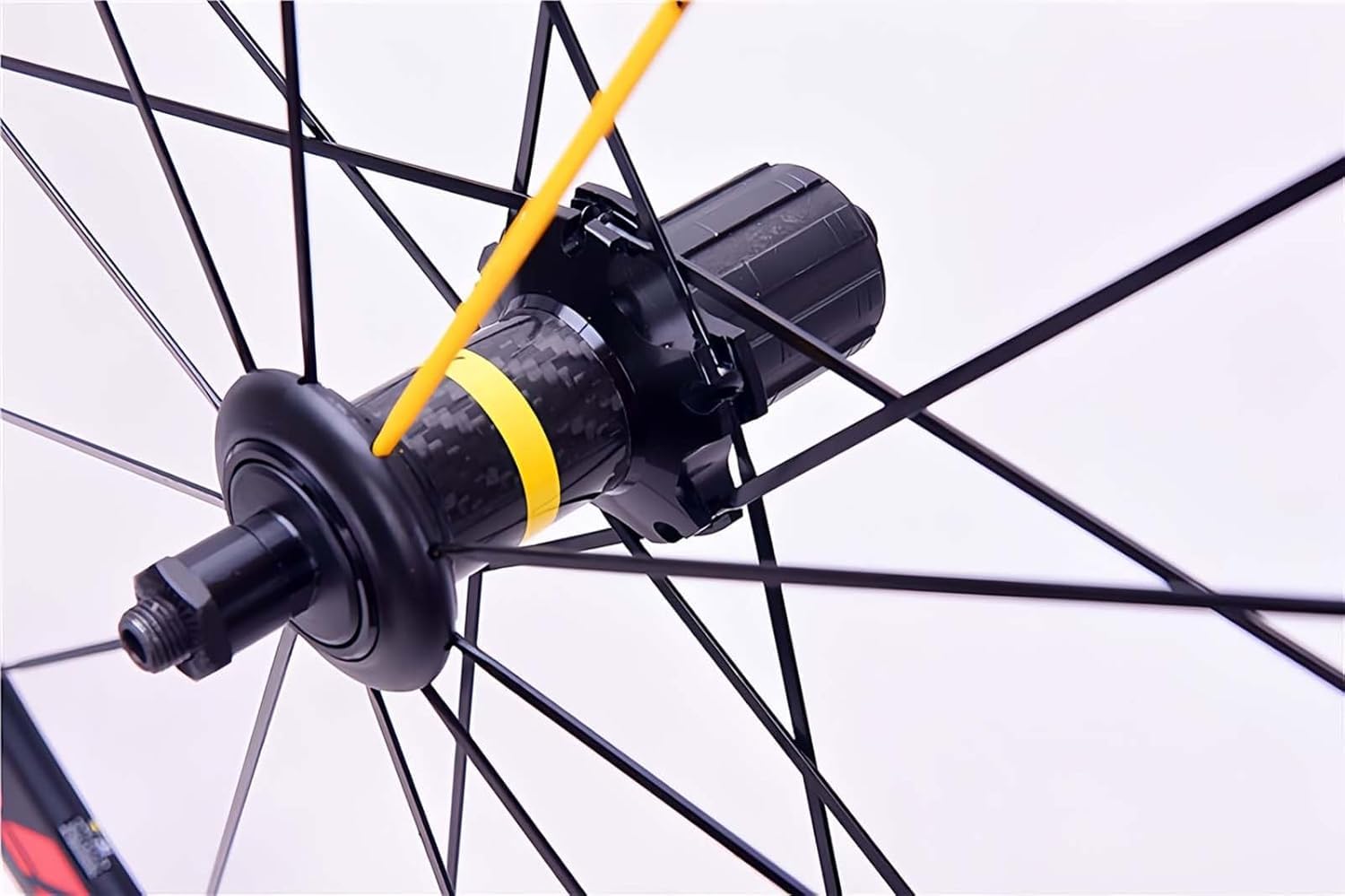 Ruedas de Bicicleta de Carretera 700C/30/40/50 mm, Frenos C/V, bujes de Carbono, Cierre rápido, HG, compatibles con Cassettes de 7 a 11 velocidades
