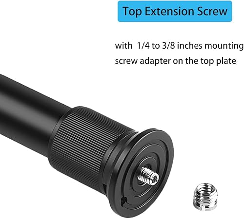 Miniatura 5 de Trípode Centro Columna Extensión Extensor Telescópica 2 Sección Polo Rod para Foto Studio Monopod Cámara DSLR