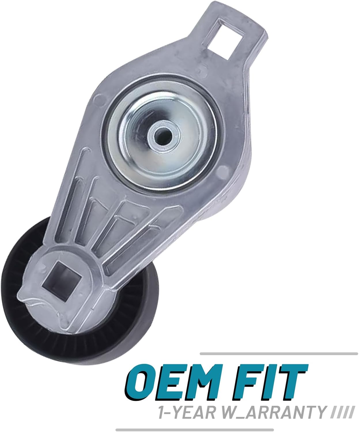IRONTEK 4861277AB Belt Tensioner Pulley Assembly fit for Chrysler (2001-2007 Town & Country/ 2001-2003 Voyager), for Jeep (2002-2005 Liberty/ 2003-2006 Wrangler)#38185 38018 49024 89280