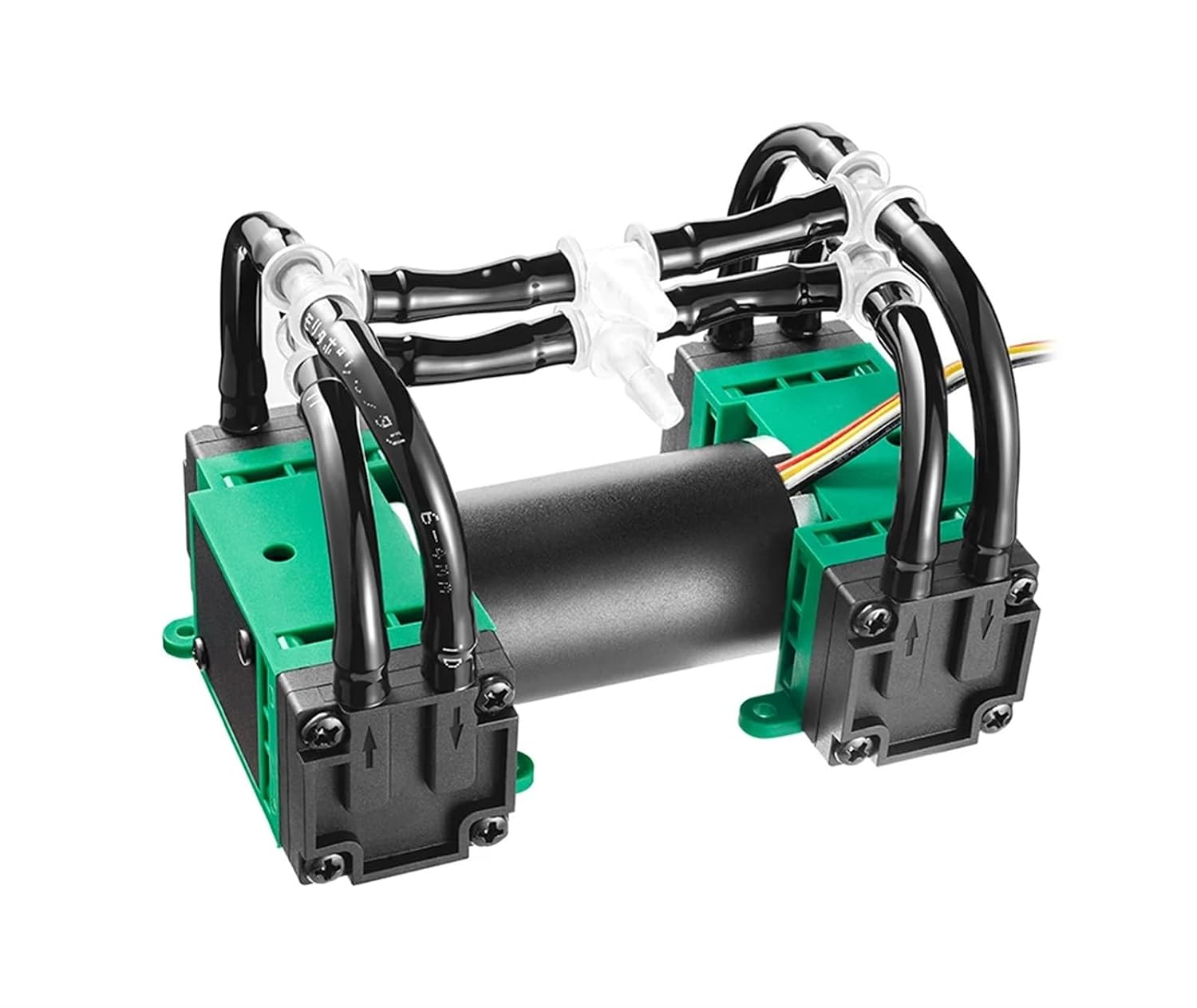 8LPM 24V G4BL2490-4-98KPa High Continuous Vacuum Pump 12V/24V DC Brushless 4 Heads Diaphragm Air Pump 1Pcs
