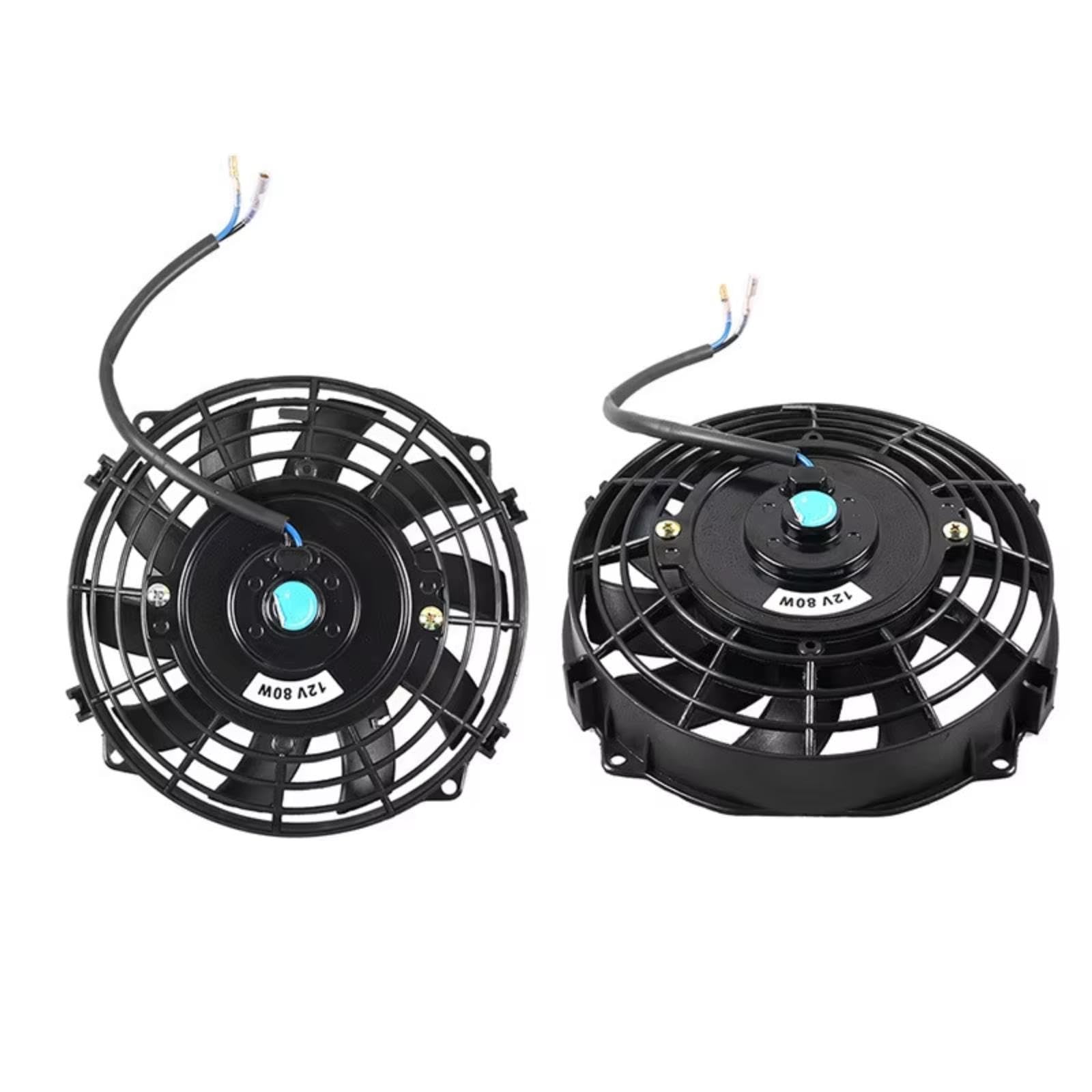 Ventilador Radiador Para 7 9 10 12 Pulgadas 12V 80W 2100RPM