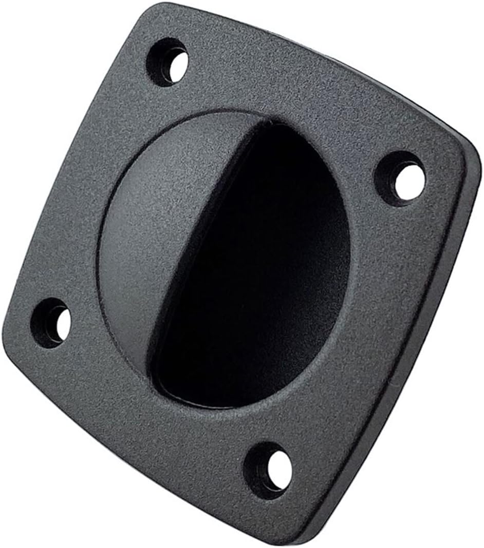 EVKILKJS 2 Pcs Nylon Flush Pull Recessed Sliding Pull