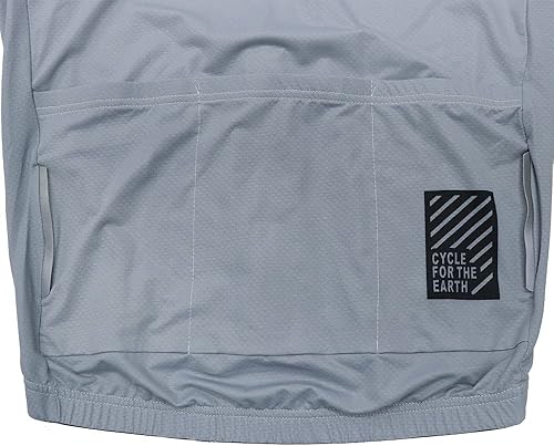 Miniatura 9 de Camisetas de ciclismo de manga larga para hombre, con cremallera completa y bolsillos, ropa de bicicleta de carretera