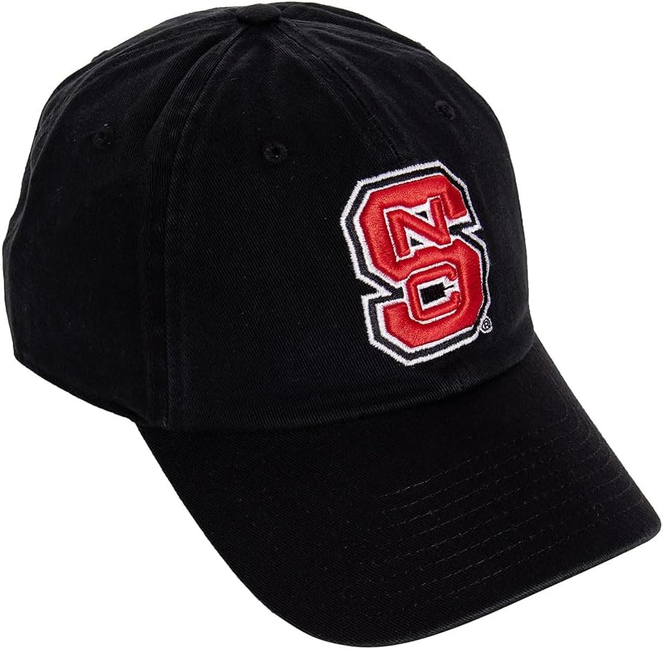 Desert Cactus North Carolina State University Baseball Hat NCSU Wolfpack Brimmed Embroidered Cap Adjustable Cloth Strap TypeB