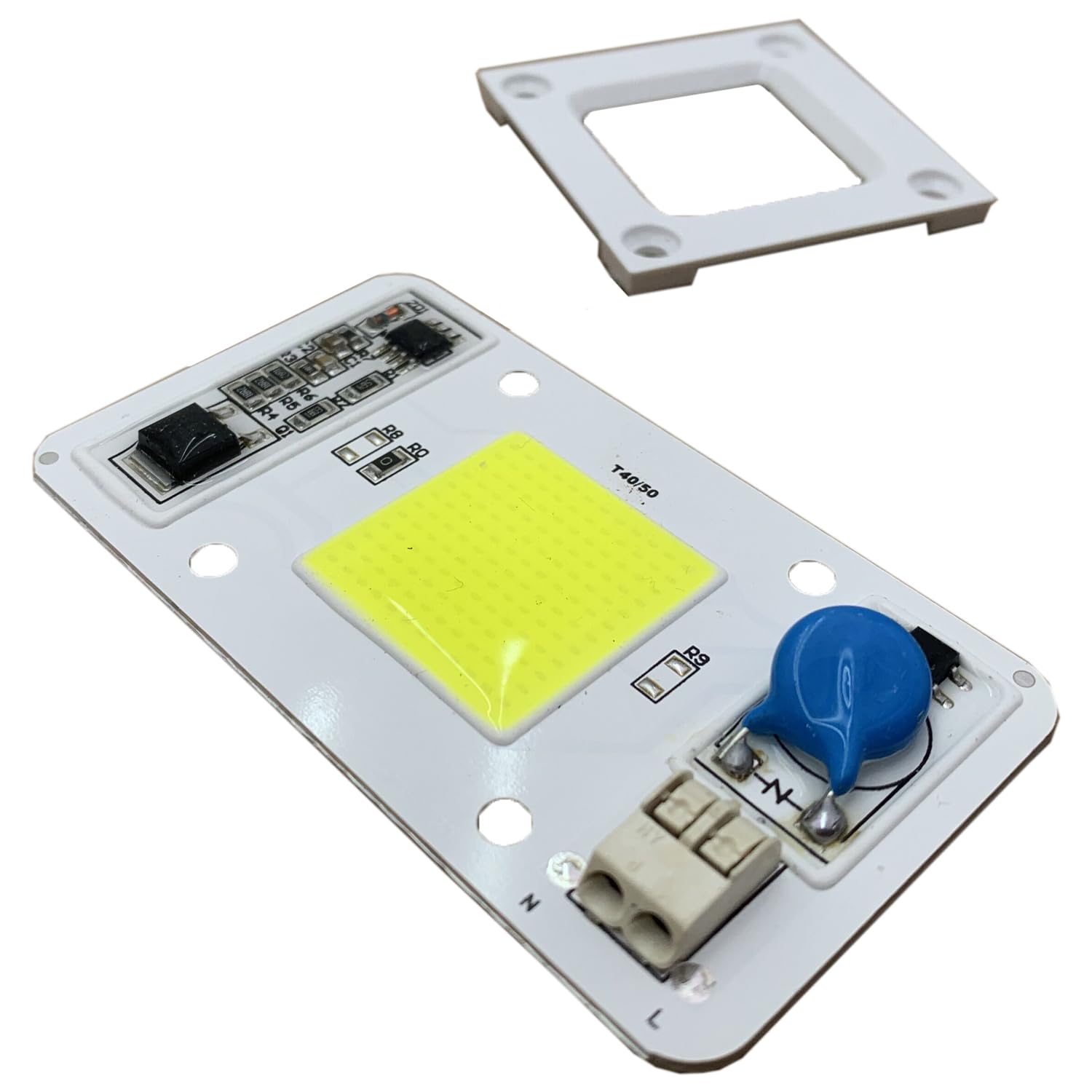 TOPXCDZ LED-COB-Chip 50W Mit Smart-IC-Treiber – Wählbare Farben Inkl. Vollspektrum Für Pflanzen & Aquarium