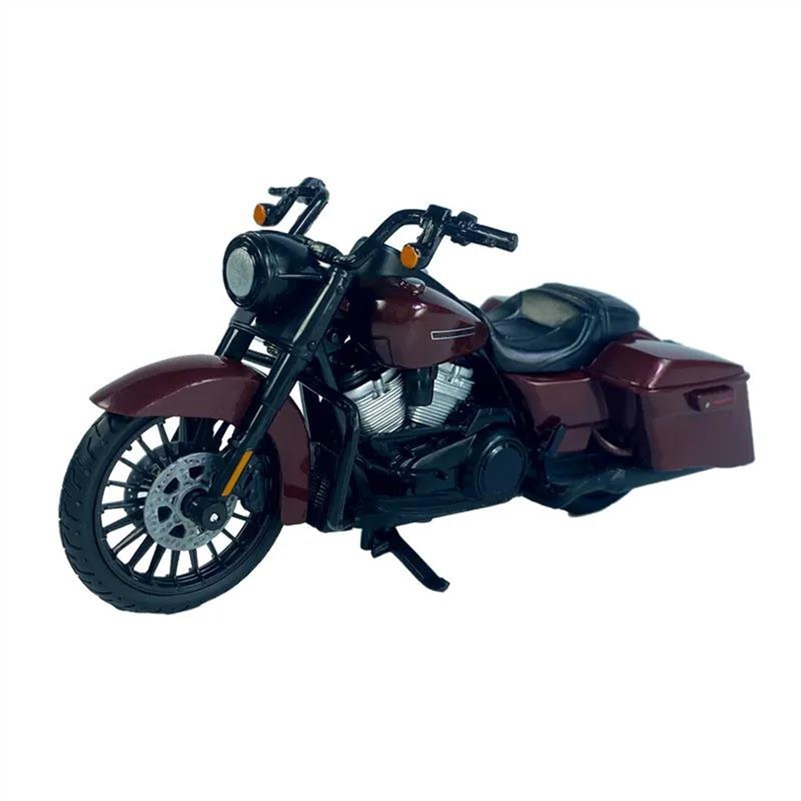 SEYXF Motorbike Toy Motorcycle Model Simulation Alloy Toy 1/18 for Harley for Davidson for Road King Special 2017