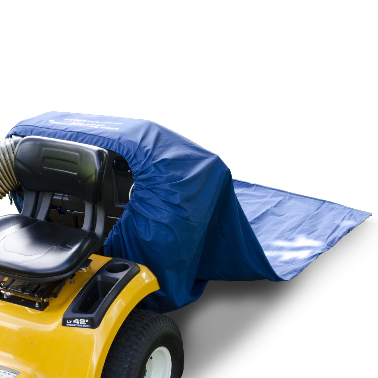 Bolsa para hojas de tractor de césped para recoger hojas con tu tractor, no con tu espalda.