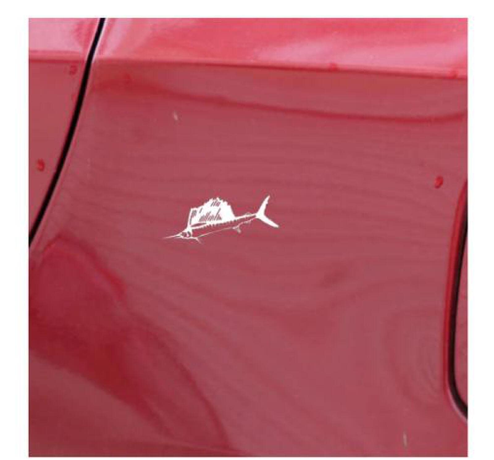 Amazon.co.jp: 車 ステッカー 15cm(5.90 in) カジキ魚シーライフ 