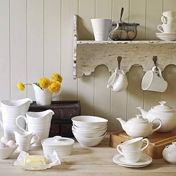 SOPHIE CONRAN PORTMEIRION 食器 バターケース Sophie Conran White Covered Butter | Portmeirion
