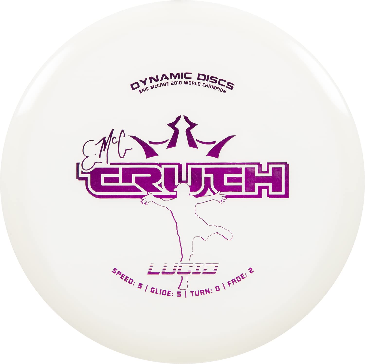 D·D DYNAMIC DISCSLucid Emac Truth | Disc Golf Midrange | Straight Flying Frisbee | Thrown by World Champions (White)…