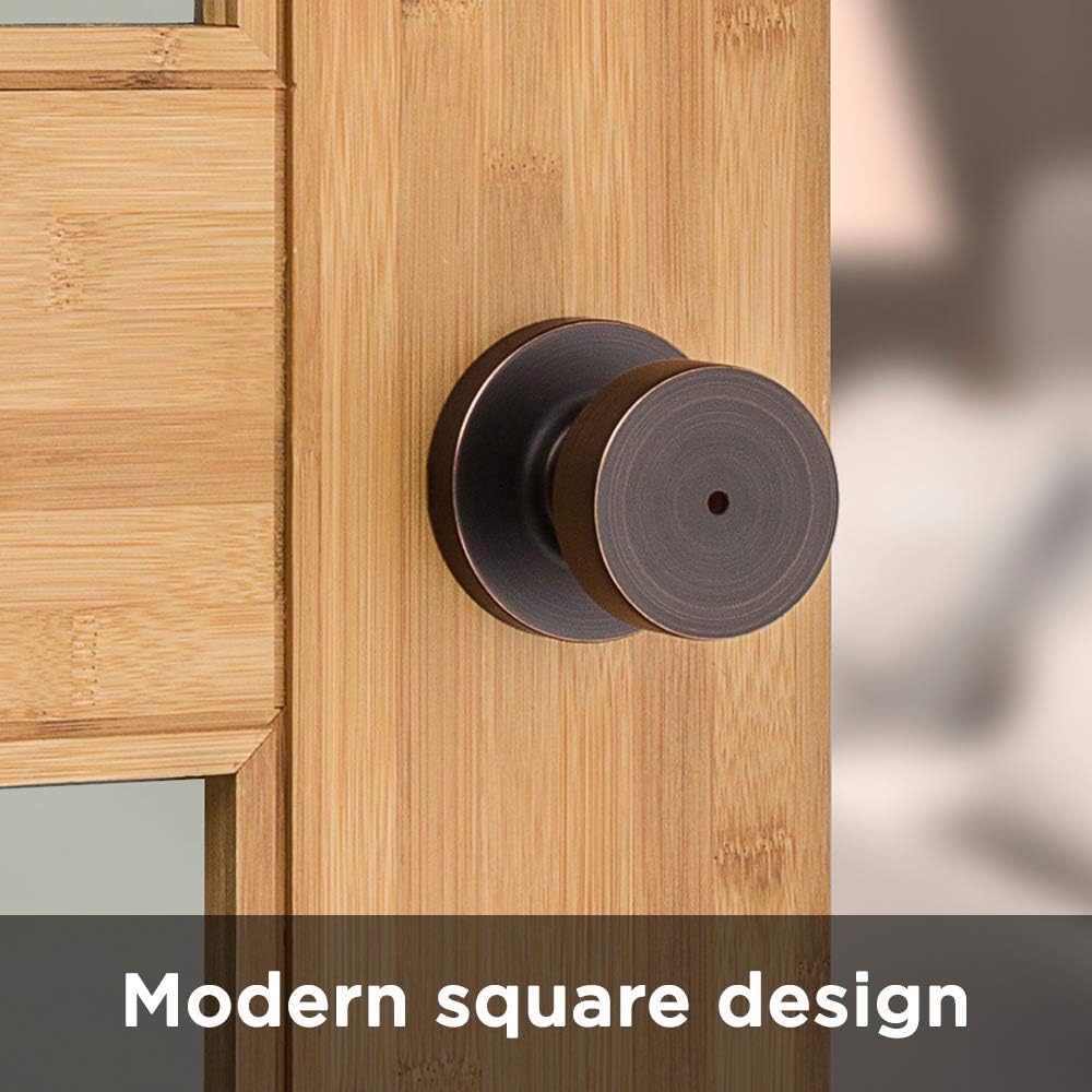 Kwikset 97300-932 Pismo Door Knob, Venetian Bronze