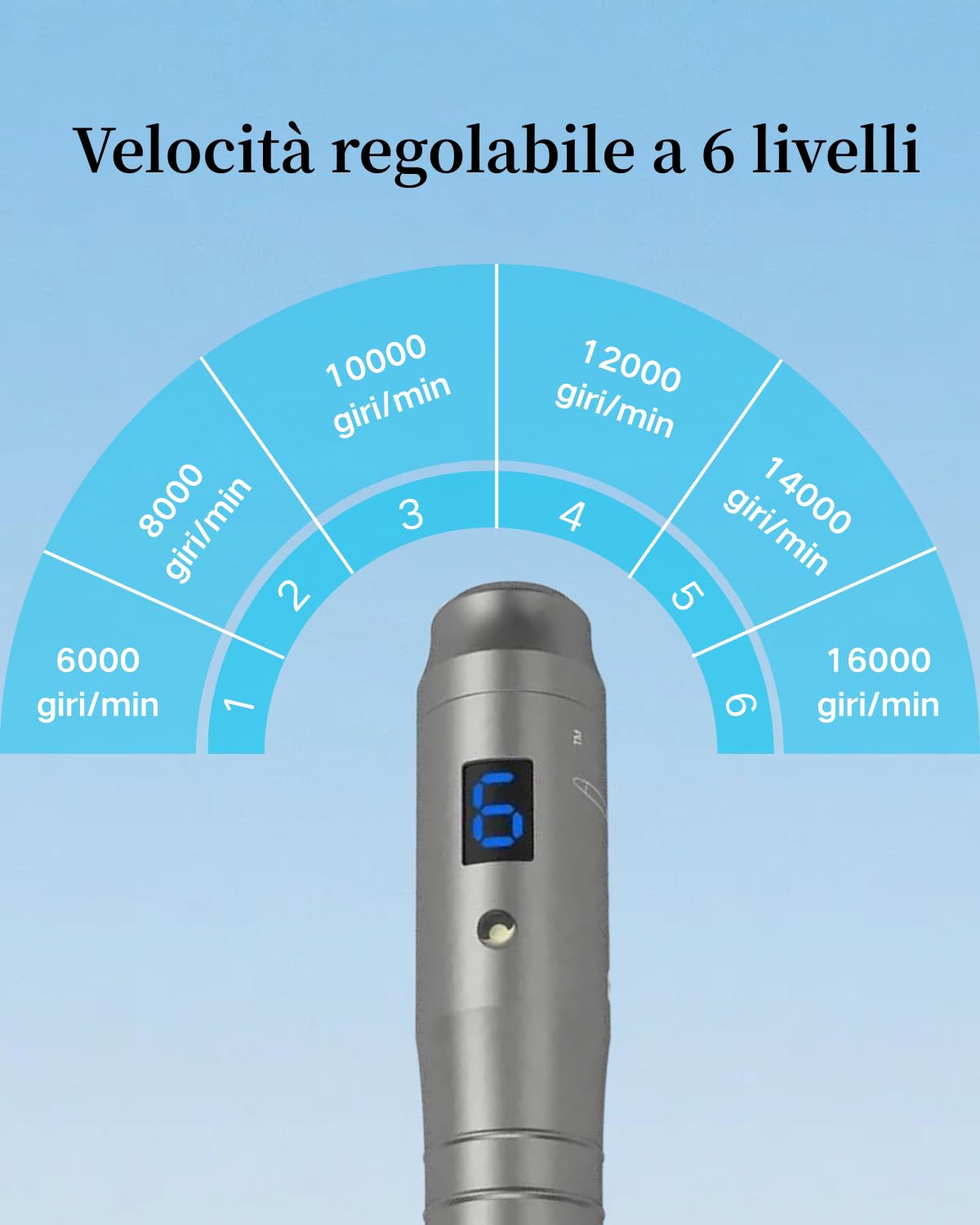 Dr.Pen Ultima M8 Microneedling Pen, Elettrica, Senza Filo, 10 Cartucce