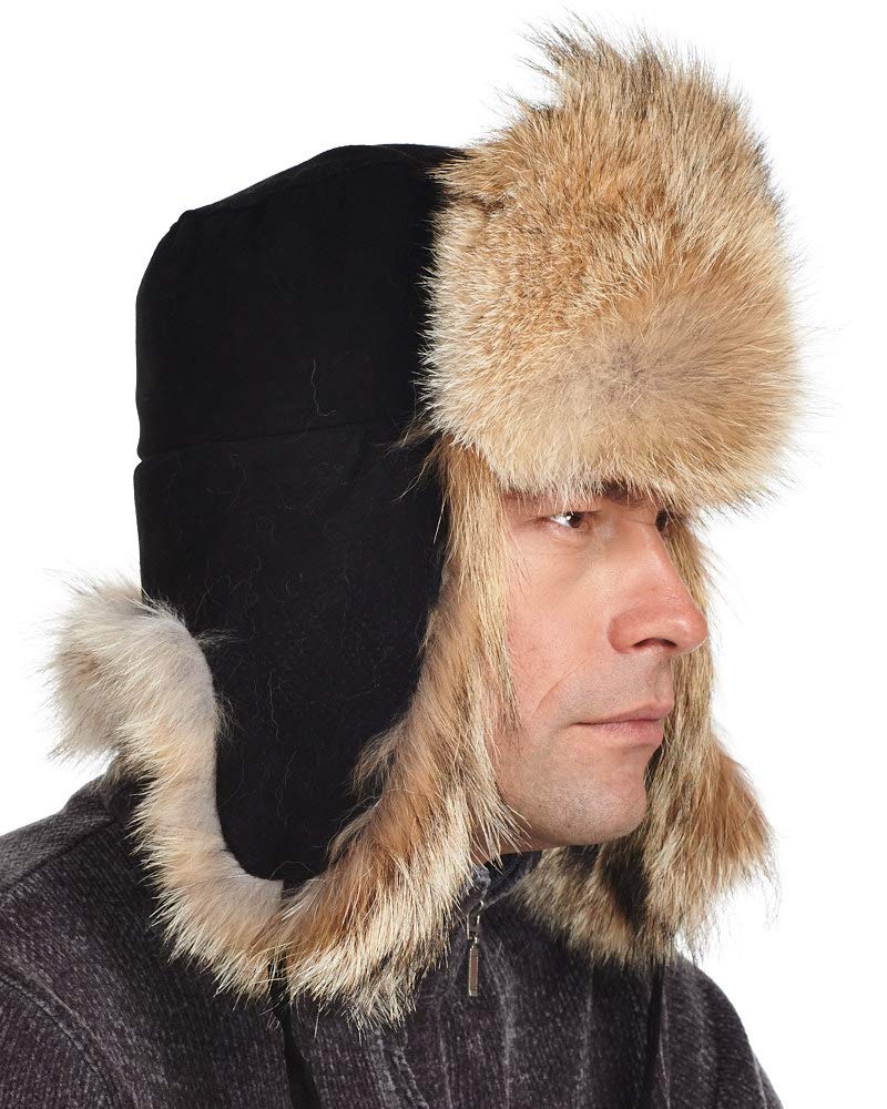 frr The Coyote Fur Russian Trooper Hat - XL