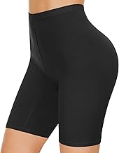 SIHOHAN Ladies Anti Chafing Shorts Womens Cotton Boxer Short Cycling Shorts Breathable Anti Chafe Short for Under Dresses