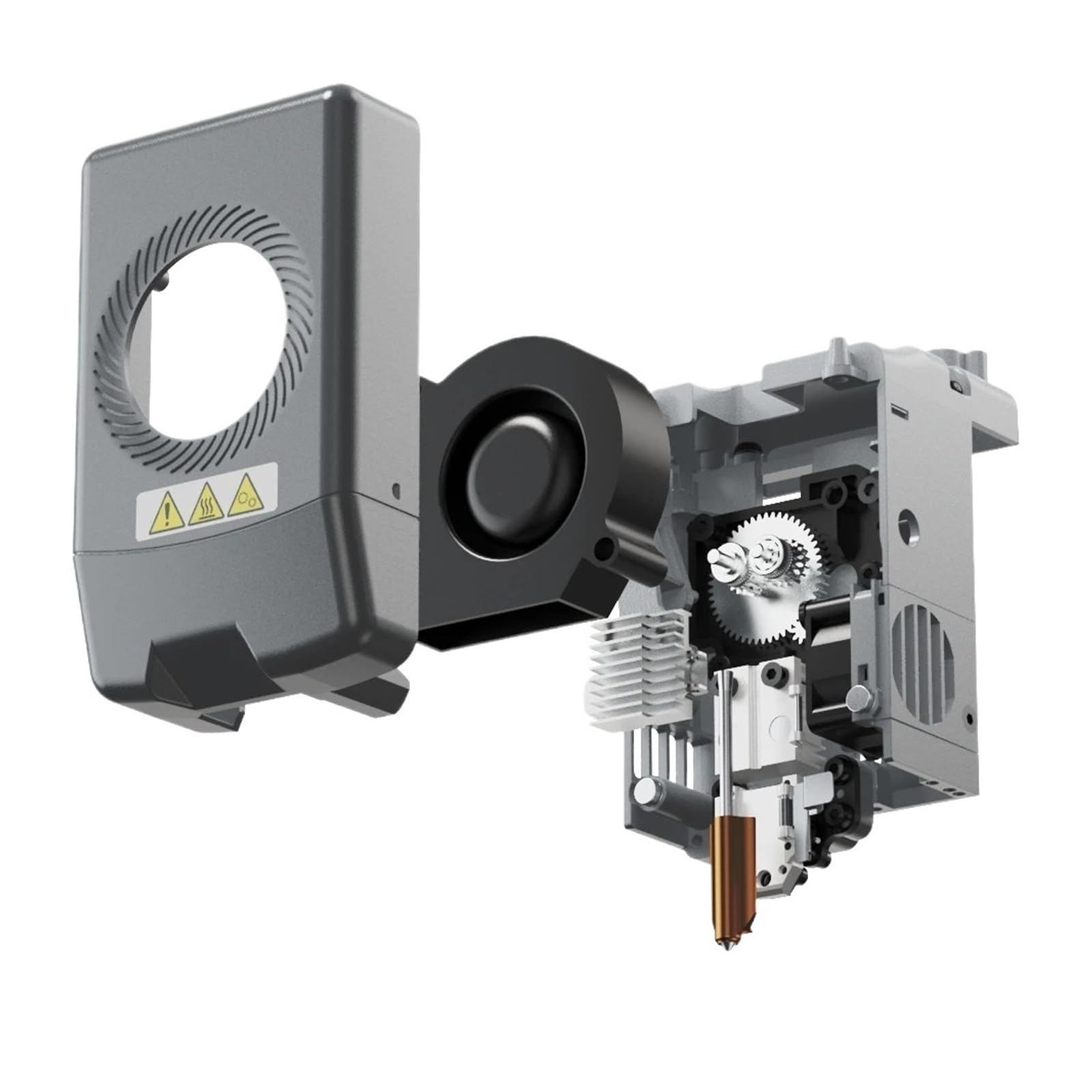 Compatibile con Flashforge, kit estrusore AD5X 0,4 mm | Stampa 3D,Ugello incluso,Sistema di alimentazione,Modulo Hotend,AD5X