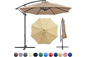 Replacement Umbrella Canopy for 10ft 8-Rib Umbrella