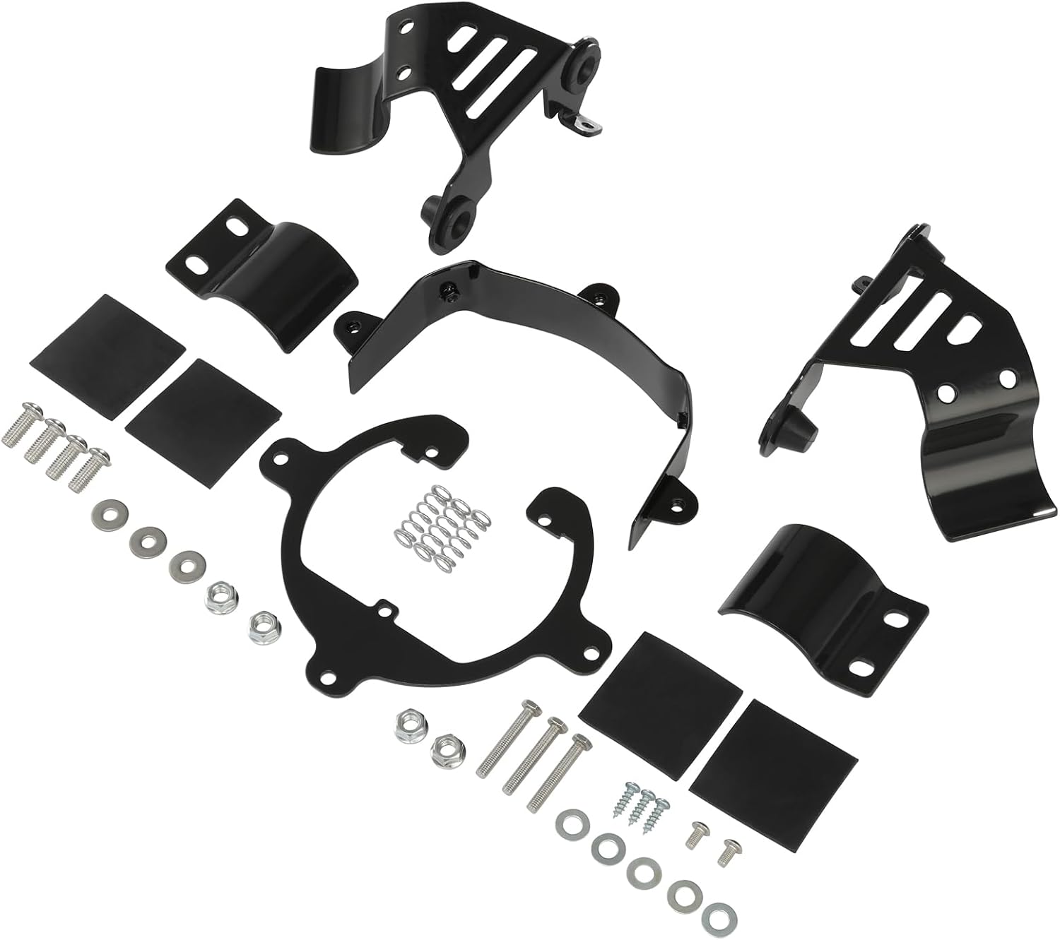 Green-L Quarter Fairing Windshield Bracket Mount Kit Fit for Harley 2020-2025 Low Rider S FXLRS Front Headlight Headlamp Cowl Support
