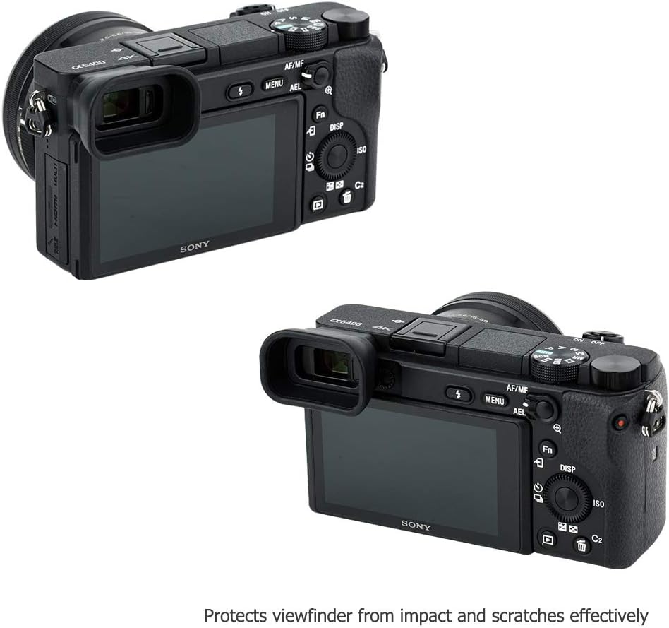 Kiwifotos Soft Long FDA-EP17 Viewfinder Eyecup Eye Cup Eyepiece for Sony A6400 A6500 A6600 Mirrorless Camera - Image 5