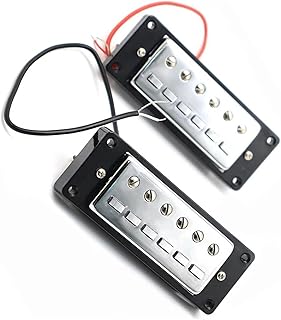 1Set Guitar Pickups Mini 6 Strings Humbucker Pickups Bridge & Neck For Electric Guitar guitar pickup set