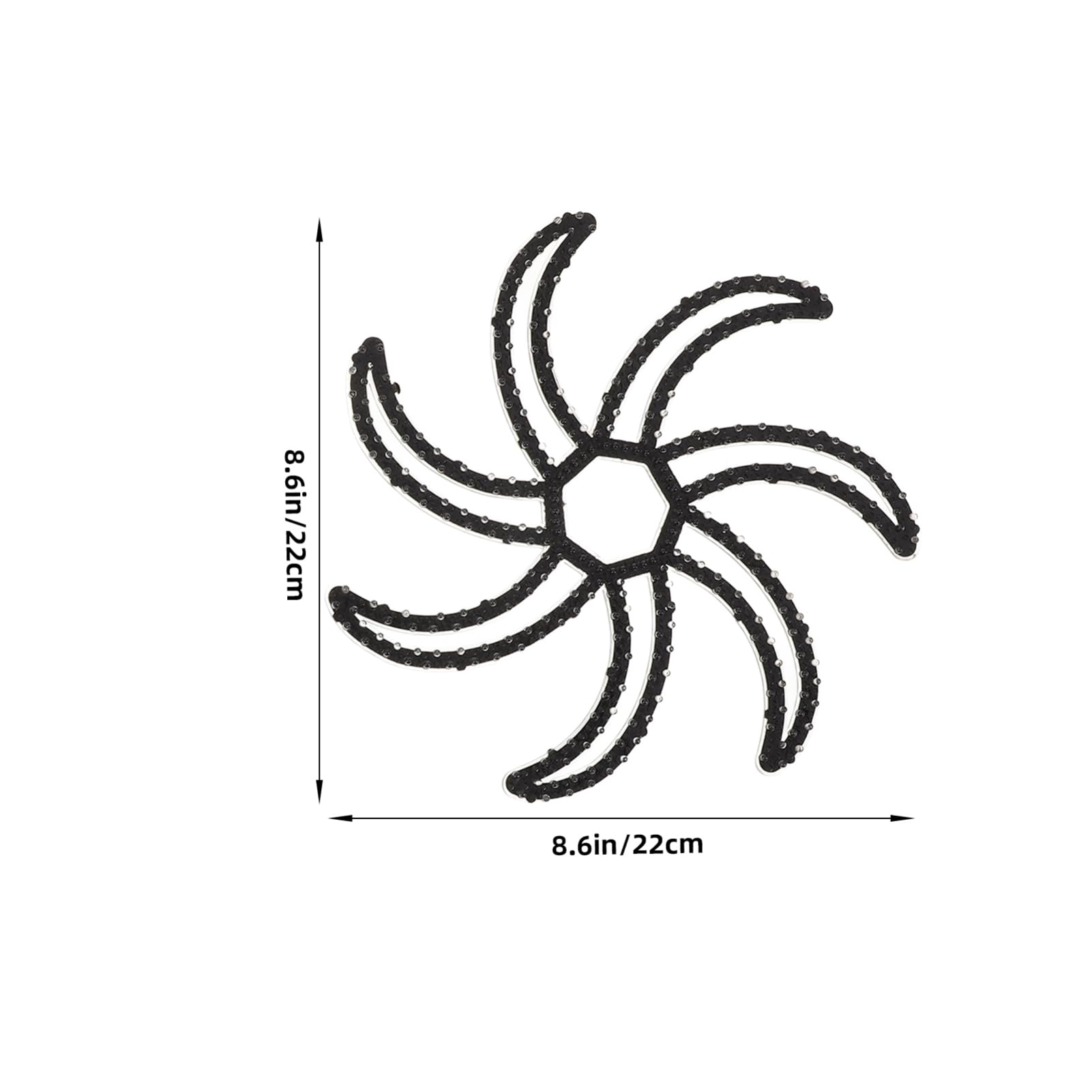 FELTECHELECTR Riding Helmet Pad Helmet Pads Silicone Material for Hair Protection Black Pcs