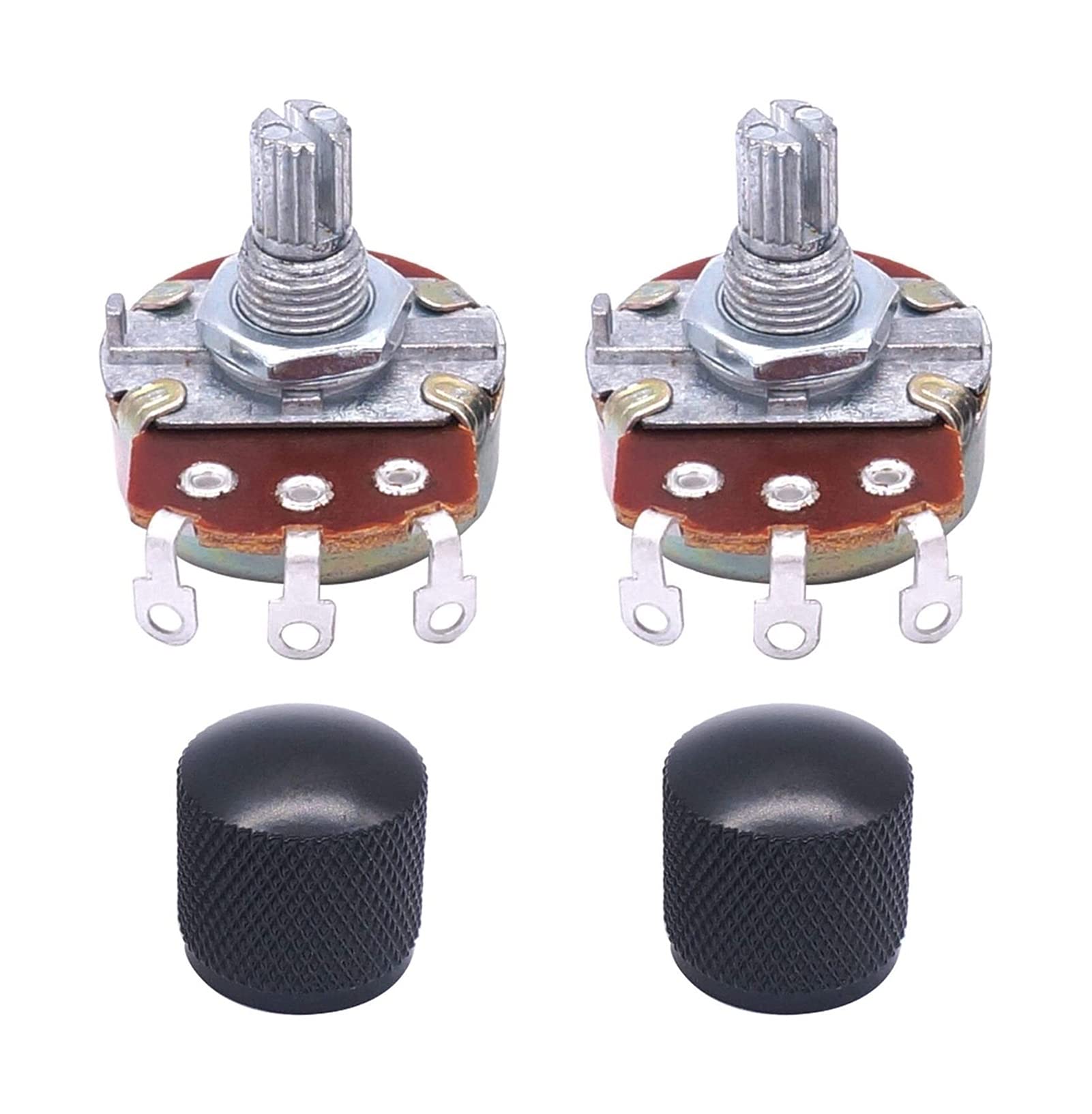Potentiomètres B250K guitare de 15 mm pour ajuster votre volume en concert rock