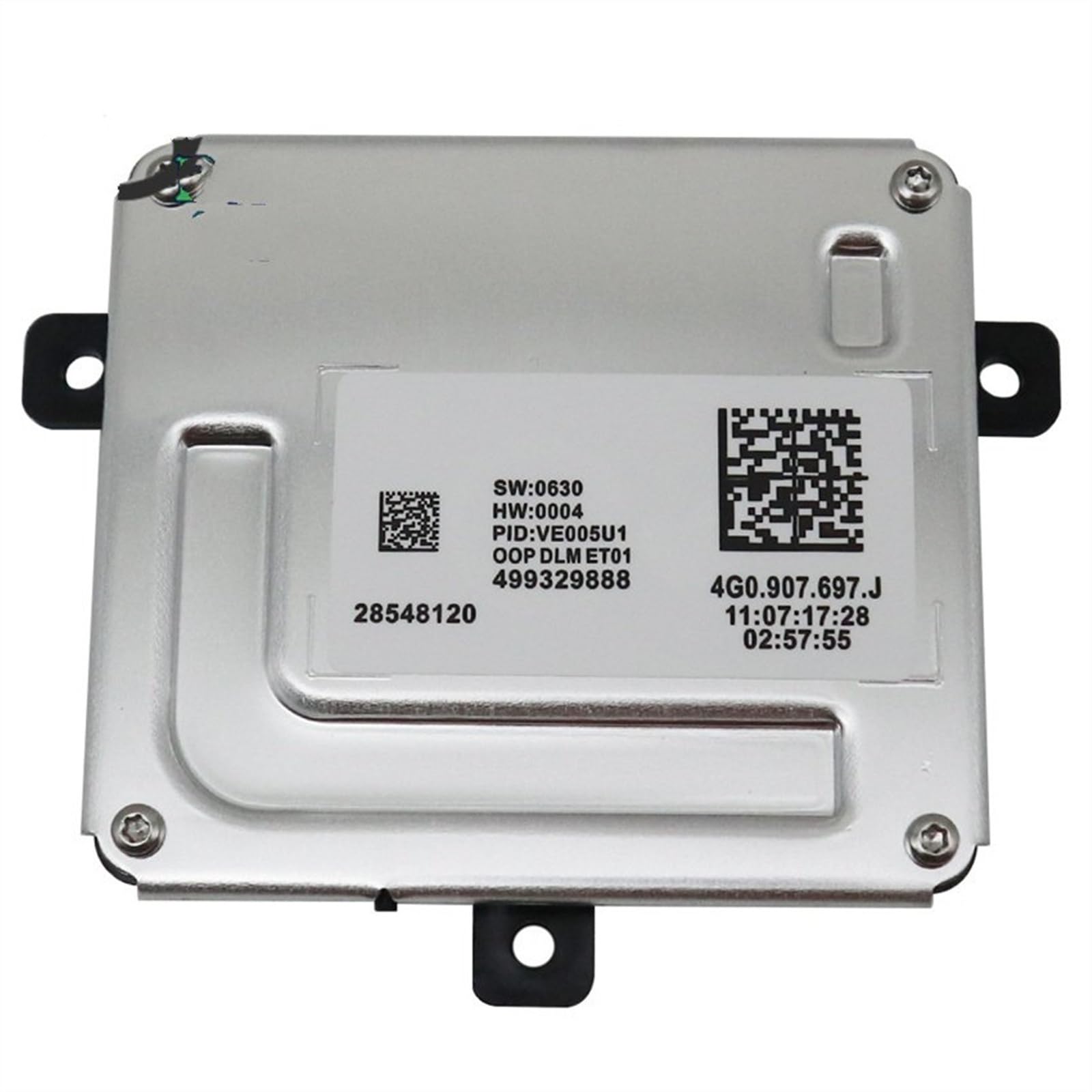 Módulo de control de faros adaptativos 4G0907697J con gestión de luces diurnas 7