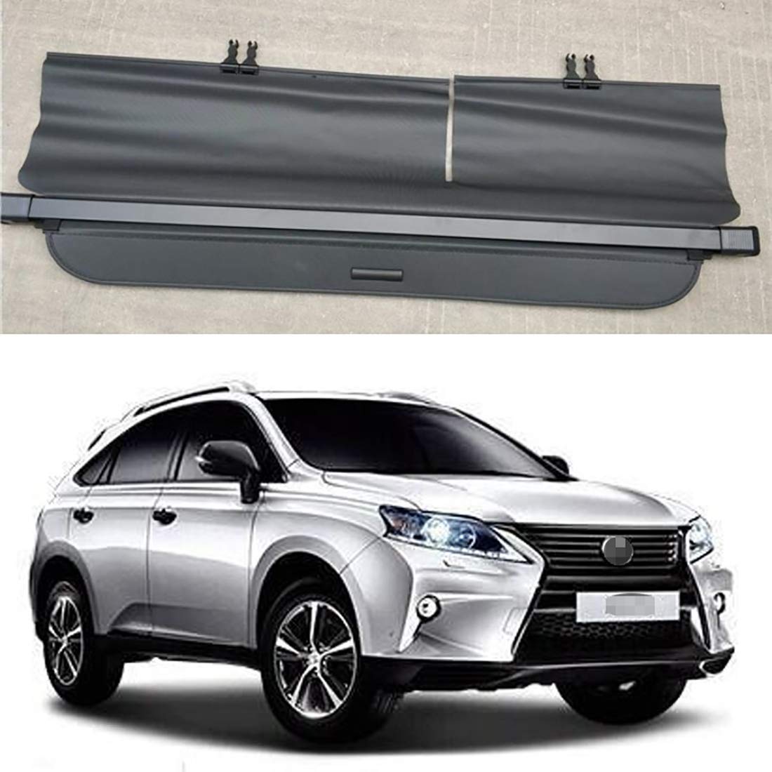pour Lexus RX Rx270 Rx350 Rx450H 2010-2015 ÉTagèRe ArrièRe RéTractable De Coffre Noir Coffre De ArrièRe Panneau De Bouclier De SéCurité Housse Colis Cargo Cache-Bagages Auto Accessoires pour Lexus RX Rx270 Rx350 Rx450H 2010-2015 ÉTagèRe ArrièRe RéTractable De Coffre Noir Coffre De ArrièRe Panneau De Bouclier De SéCurité Housse Colis Cargo Cache-Bagages Auto Accessoires