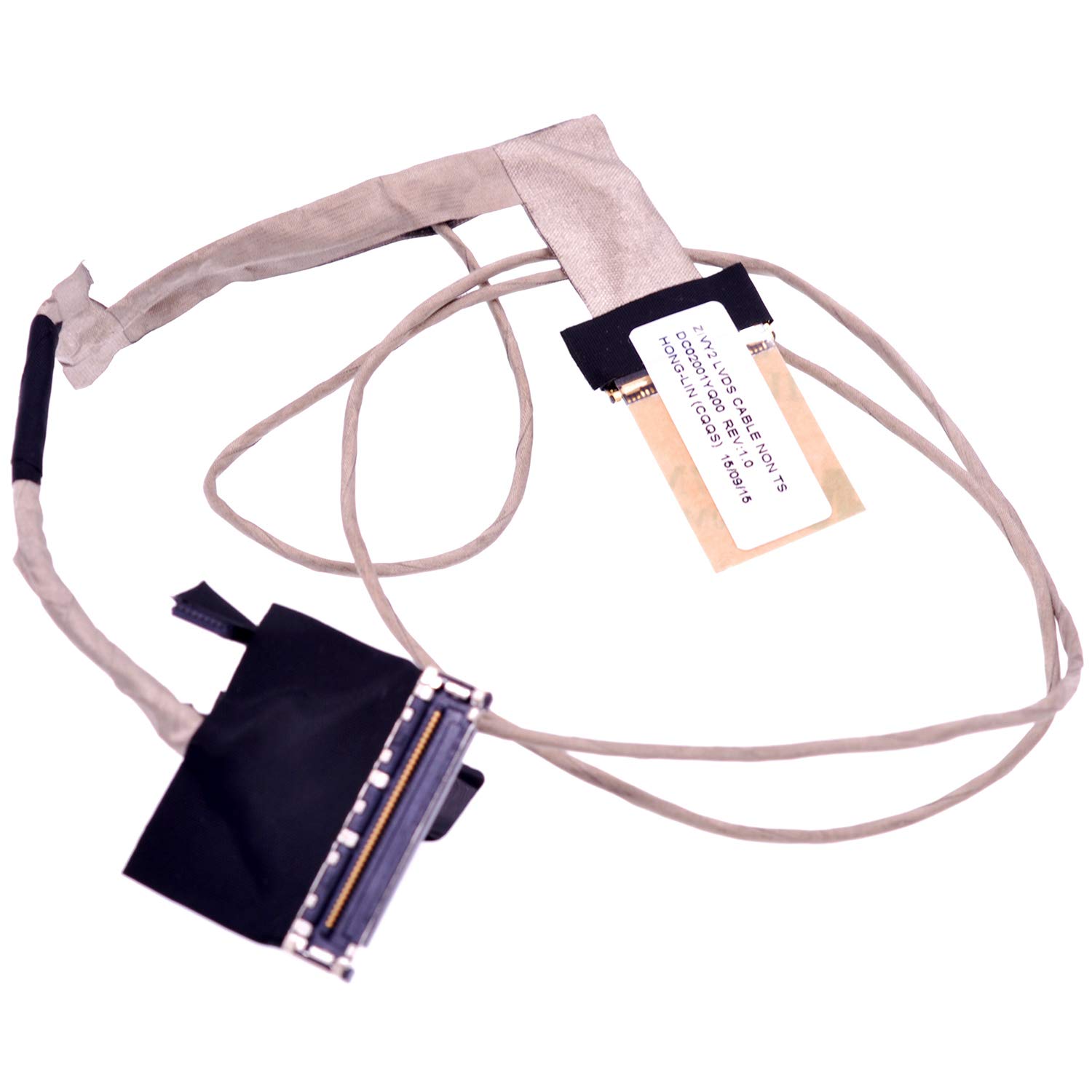 LCD LED Flex Cable 30-Pin Ribbon Video Cable Non-Touch FHD 1920x1080 for Lenovo Ideapad Y50 Y50-70 Y50-80 DC02001YQ00 ZIVY2